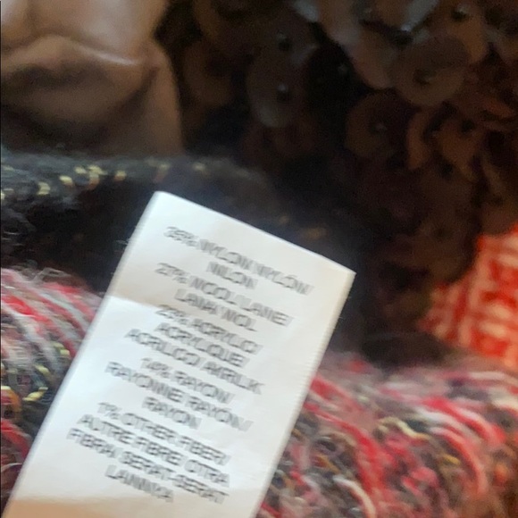 Lucky brand women’s size large loose high neck long sleeve wool sweater top - Picture 8 of 8